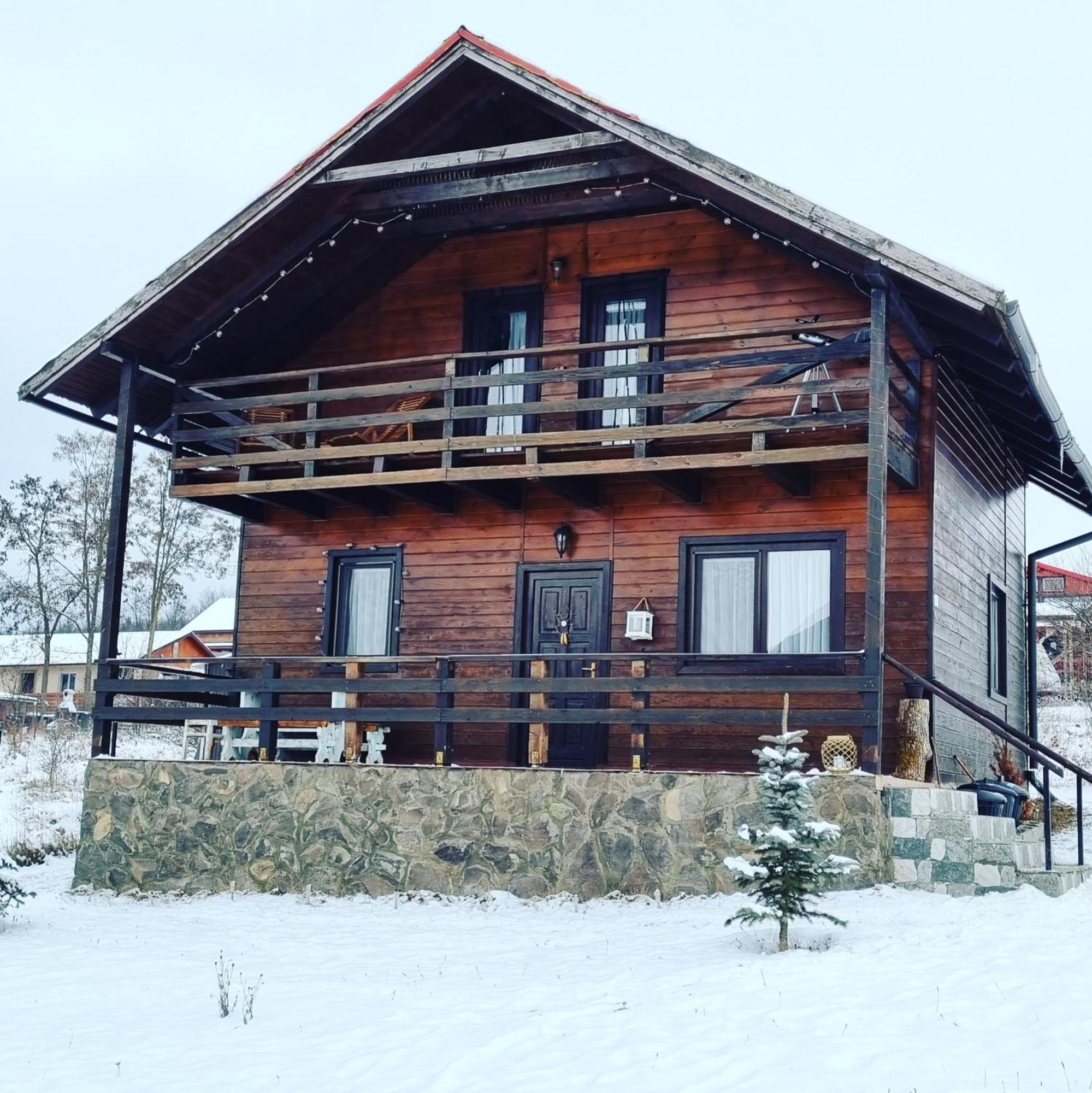 The Wooden Nest -Covasna Villa Exterior photo