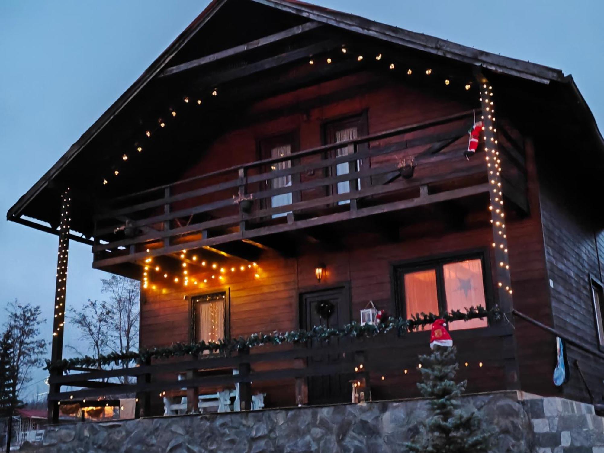The Wooden Nest -Covasna Villa Exterior photo